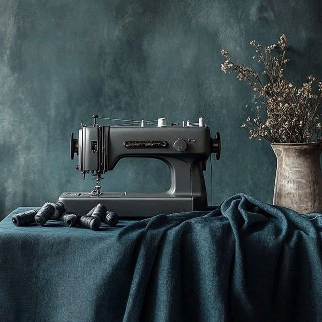 Vintage sewing machine in the JHIDE workshop